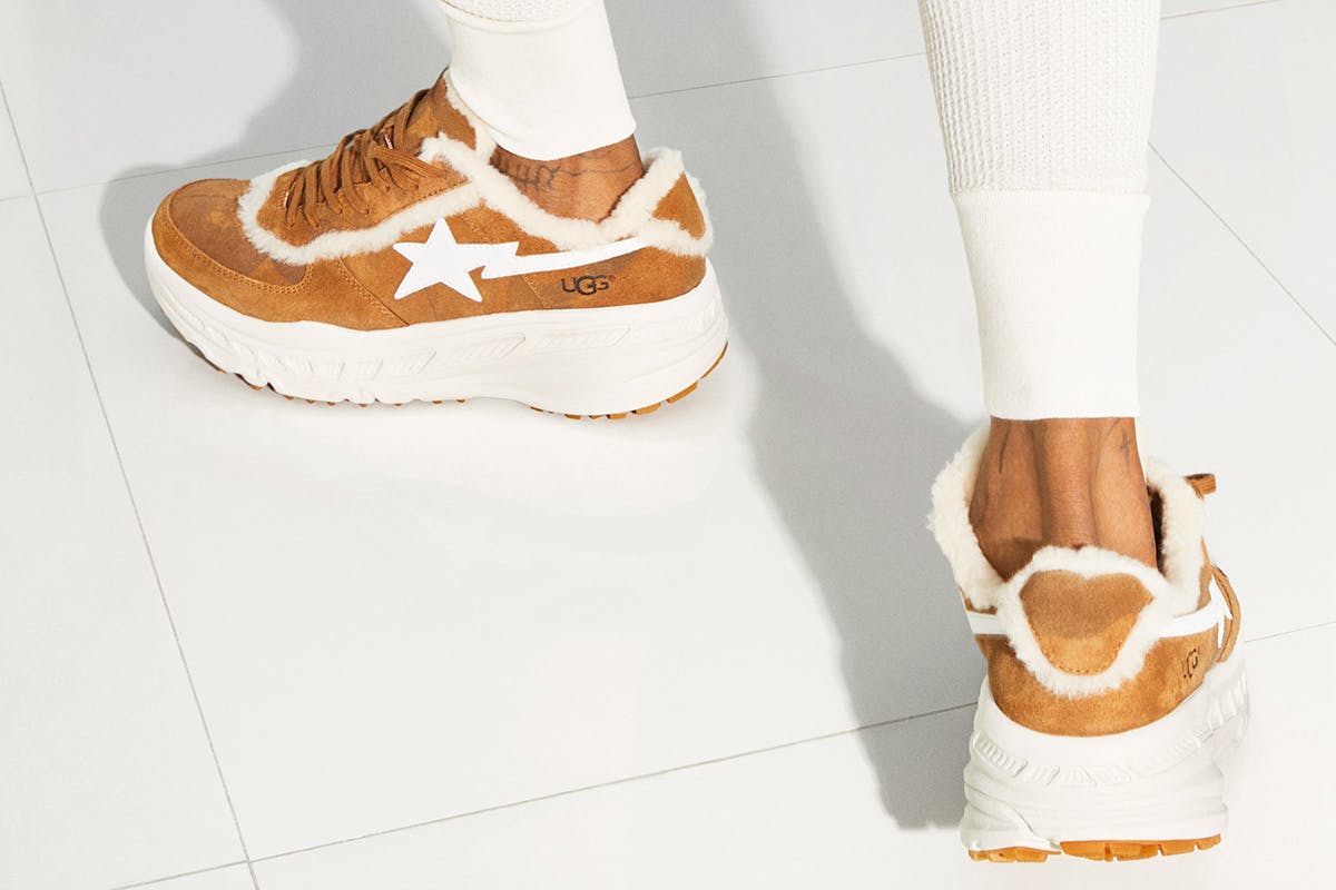 a bathing ape bapesta ugg
